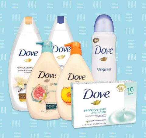 Roses is your home for Dove soap and moisturizers!